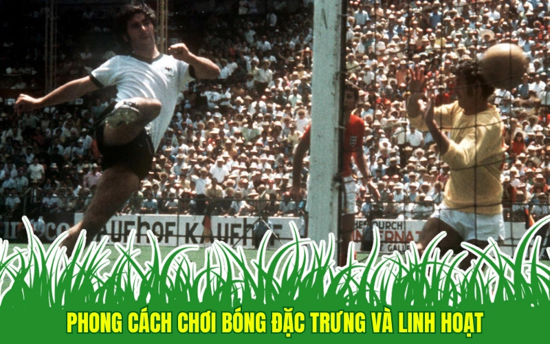 Phong cách thi đấu của Gerd Müller